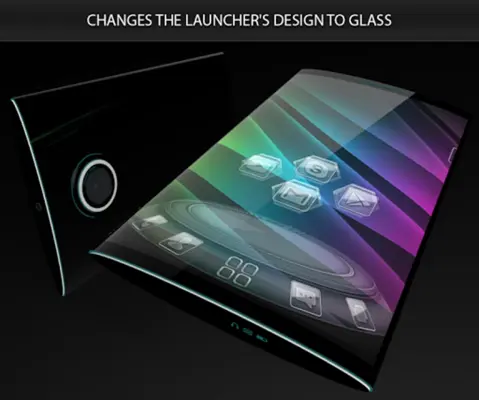 Glass theme android App screenshot 1